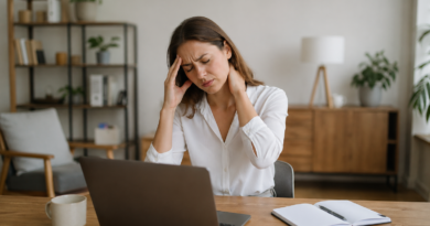 Cefaleas por tensión: cómo influyen el estrés, el cuello y el descanso