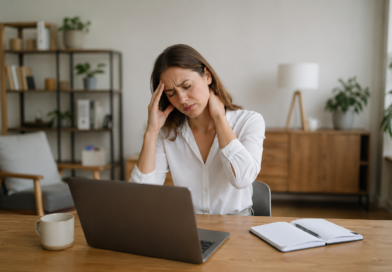 Cefaleas por tensión: cómo influyen el estrés, el cuello y el descanso