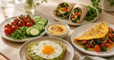 Desayunos salados saludables: ideas rápidas y saciantes