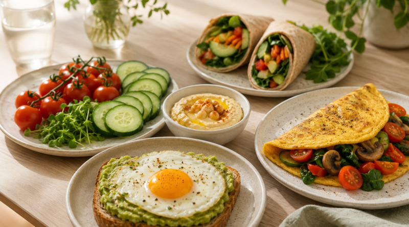 Desayunos salados saludables: ideas rápidas y saciantes