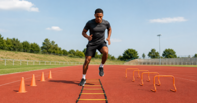 Conos, vallas y escaleras: material simple para entrenamientos dinámicos