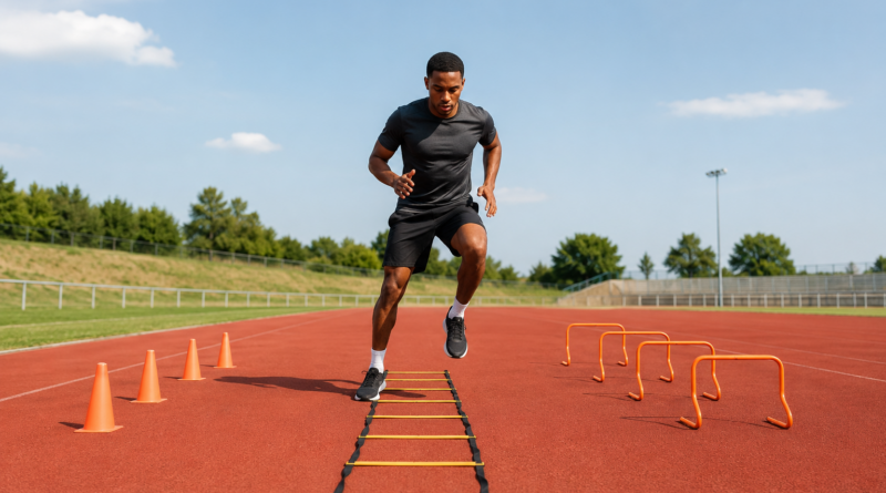 Conos, vallas y escaleras: material simple para entrenamientos dinámicos
