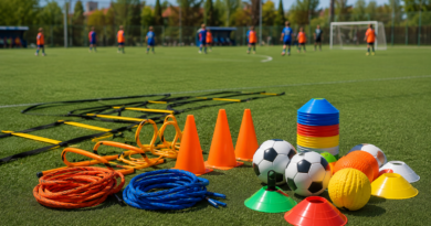Cuerdas, conos y pelotas: kit básico para escuelas deportivas