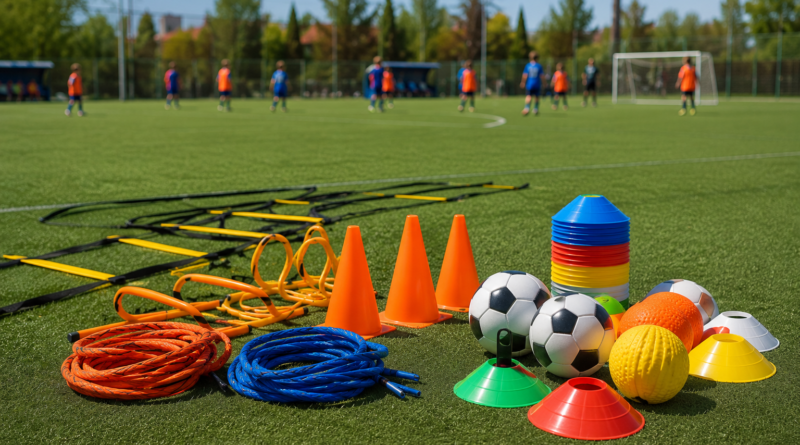 Cuerdas, conos y pelotas: kit básico para escuelas deportivas
