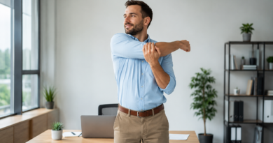 Salud laboral: pausas activas para quienes pasan horas sentados