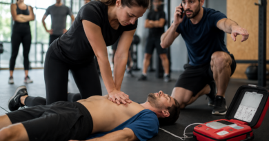 RCP básica en adultos: pasos iniciales en espacios deportivos