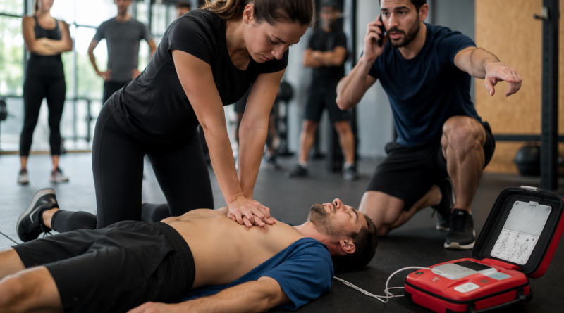 RCP básica en adultos: pasos iniciales en espacios deportivos