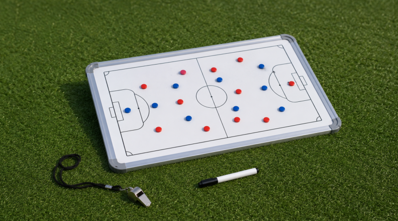 Silbatos y pizarras: herramientas básicas para entrenadores