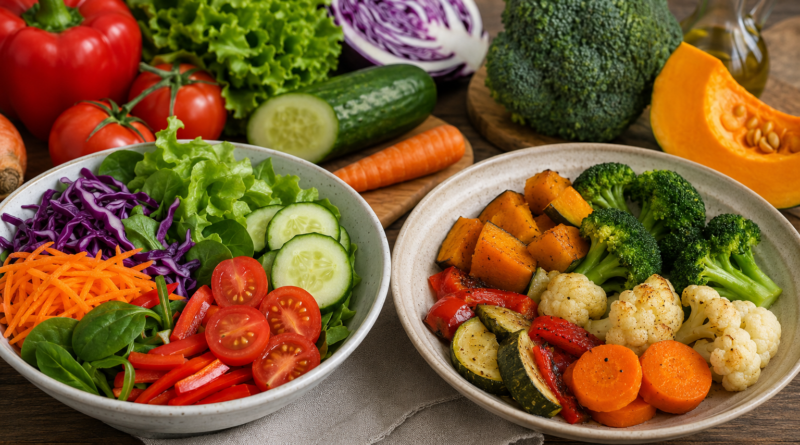 Verduras crudas y cocidas: cómo combinarlas mejor