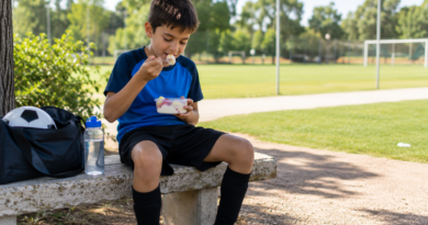 Colaciones caseras para niños deportistas