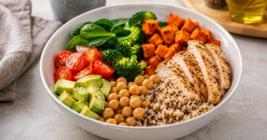 Platos únicos: combinar proteína, fibra y energía en una comida