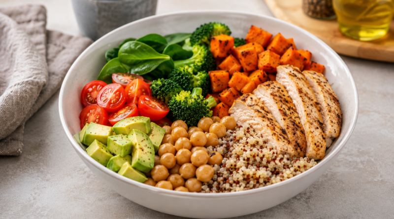 Platos únicos: combinar proteína, fibra y energía en una comida