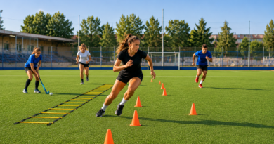 Velocidad y agilidad: bases simples para deportes de campo