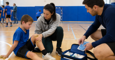 Primeros auxilios en niños deportistas: criterios de prudencia