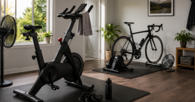 Bicicleta fija o rodillo: diferencias para entrenar en casa