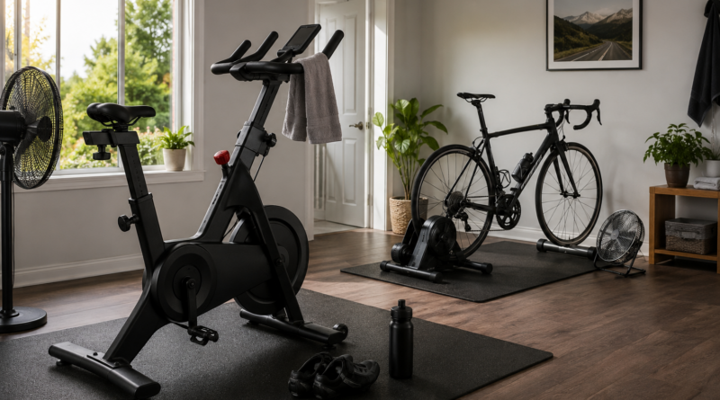 Bicicleta fija o rodillo: diferencias para entrenar en casa