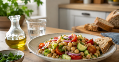 Cocina mediterránea simple: platos cotidianos con pocos ingredientes