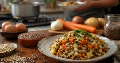 Comidas económicas con alta densidad nutricional