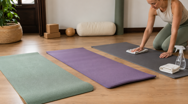 Esterillas de yoga: agarre, grosor y limpieza