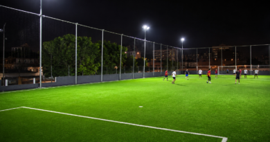 Iluminación de canchas: seguridad y calidad del entrenamiento
