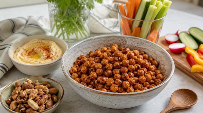 Snacks salados caseros: opciones para evitar picoteo ultraprocesado
