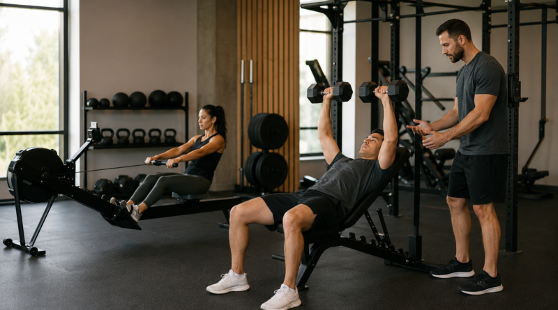 Tren superior equilibrado: hombros, espalda y pecho sin exceso