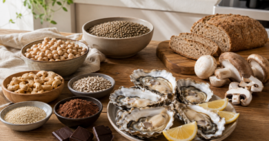 Cobre en la alimentación: funciones, fuentes y equilibrio