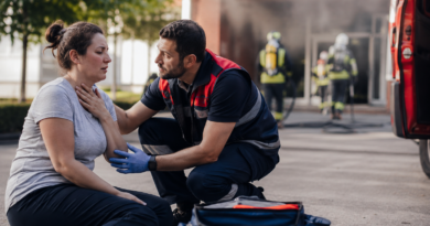 Inhalación de humo en espacios cerrados: prioridades y derivación
