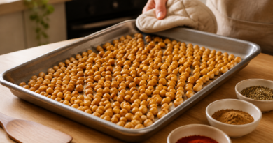 Legumbres crocantes al horno: preparación y conservación
