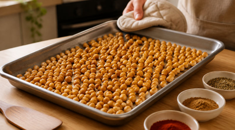 Legumbres crocantes al horno: preparación y conservación