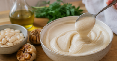 Salsas de porotos blancos: una base cremosa sin crema