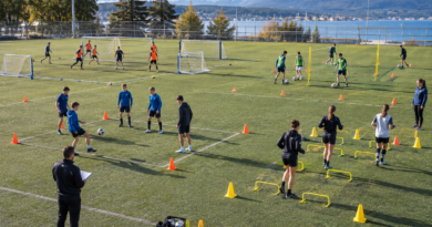 Entrenamientos con grupos numerosos: organización por estaciones