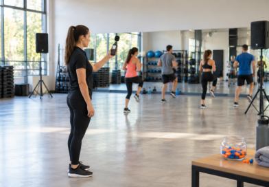 Salud auditiva en gimnasios y eventos: exposición a ruido y prevención