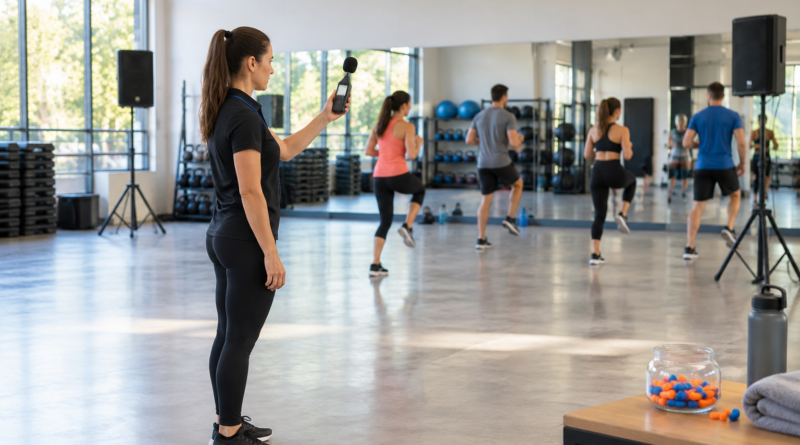 Salud auditiva en gimnasios y eventos: exposición a ruido y prevención