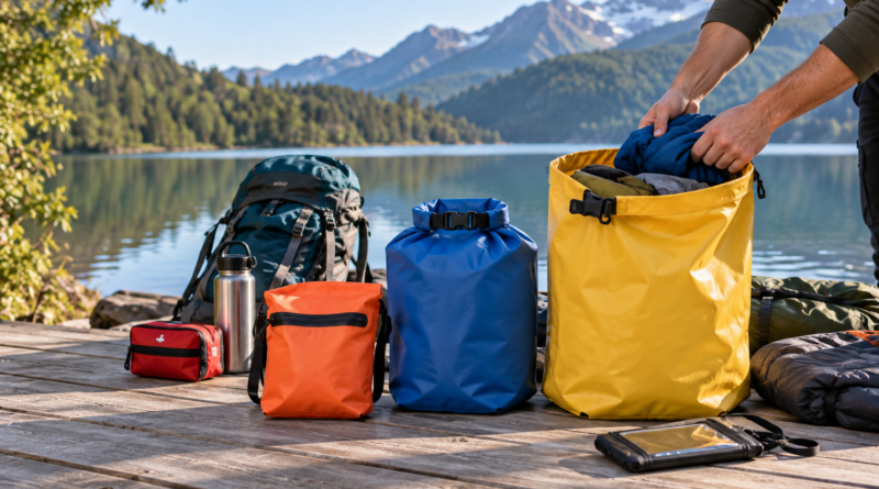 Bolsas estancas para actividades al aire libre: tamaños y cierres