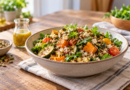 Ensaladas tibias con granos: cómo combinar temperatura y textura