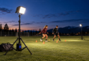 Iluminación portátil para entrenar afuera: autonomía y estabilidad