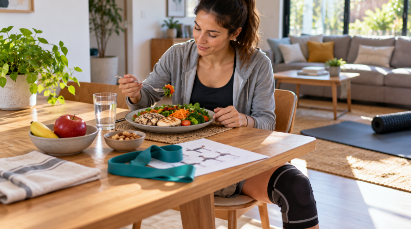 Nutrición durante una lesión: energía y proteína sin extremos