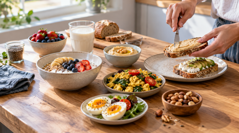 Proteína en el desayuno: maneras simples de aumentar el aporte