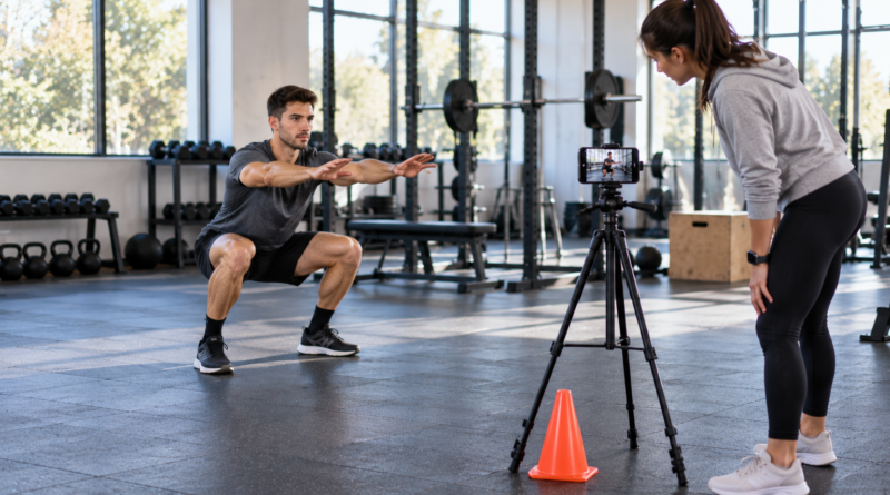Trípodes para grabar entrenamientos: estabilidad y ubicación