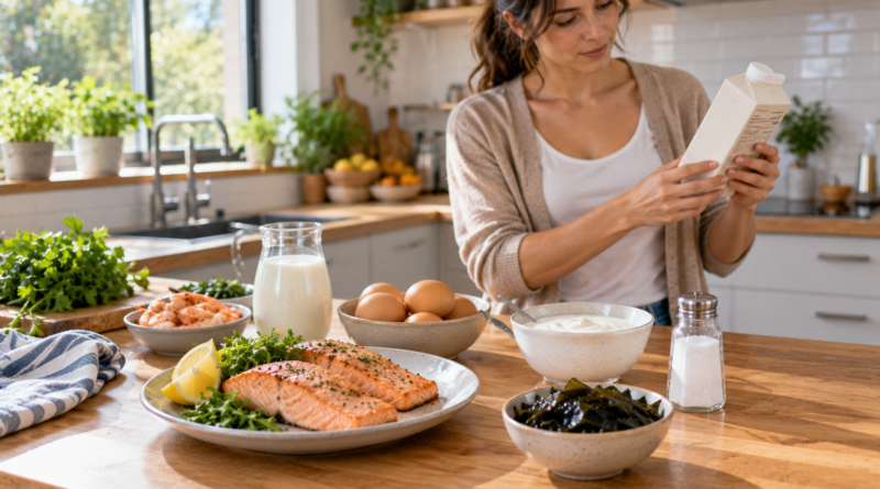 Yodo y función tiroidea: fuentes alimentarias y precauciones